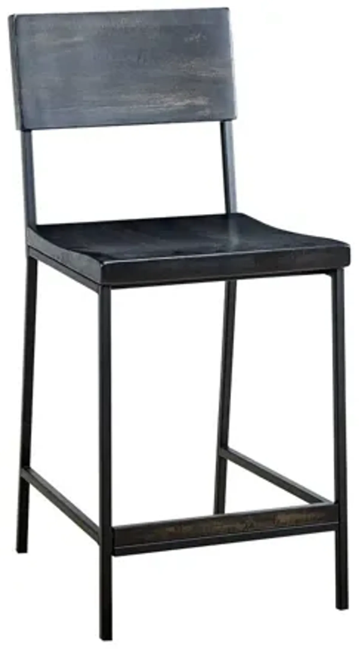 Tacoma 24" Black Counter Stool