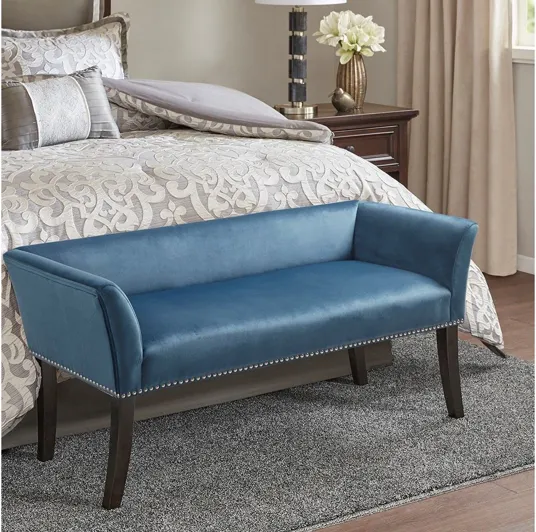 Welburn Blue Accent Bench