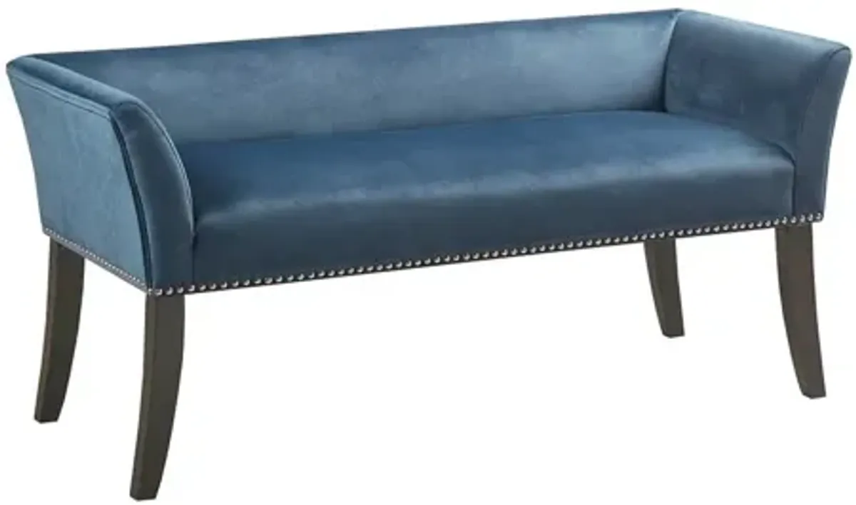 Welburn Blue Accent Bench