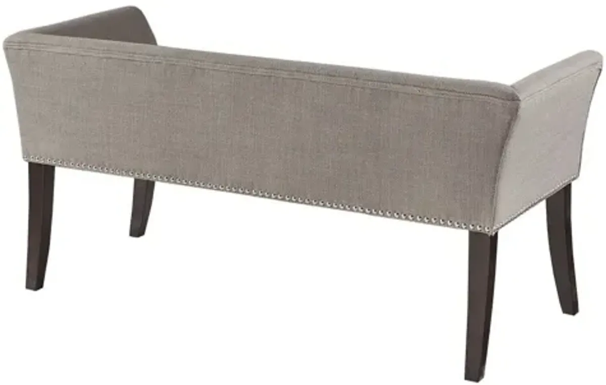 Welburn Grey Accent Bench