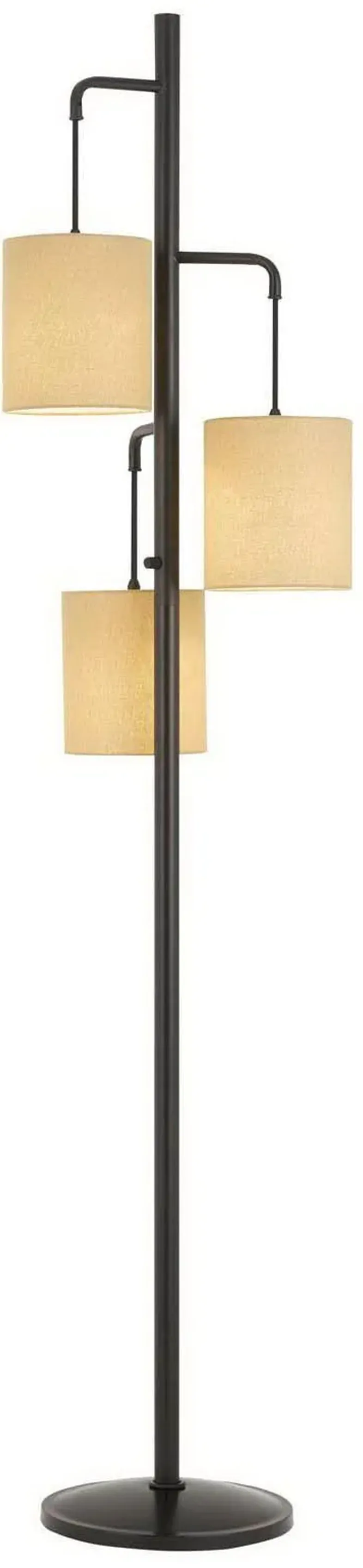 Kirkwall Metal Tri-Lantern Floor Lamp