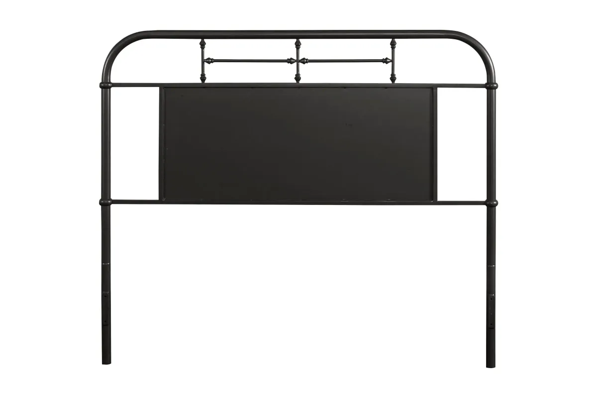 Vintage Full black Metal Headboard