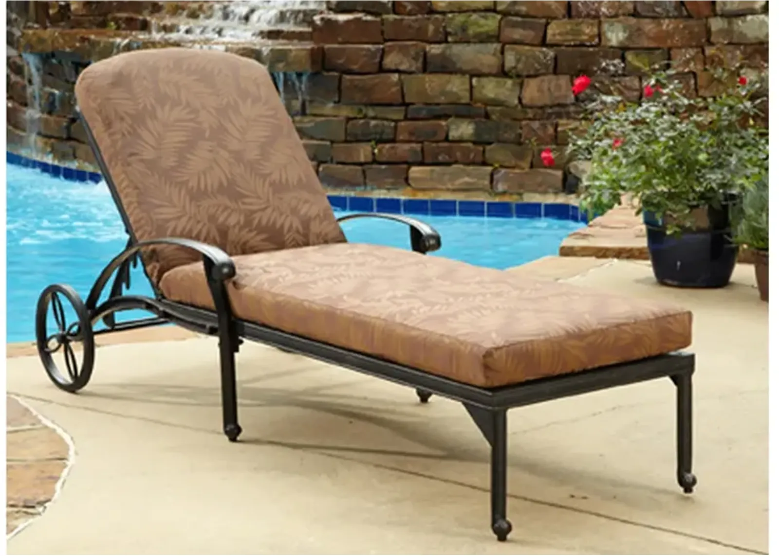 Capri Outdoor Chaise Lounge by homestyles