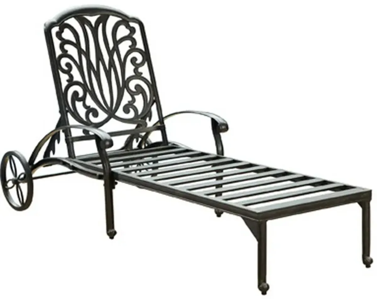 Capri Outdoor Chaise Lounge by homestyles