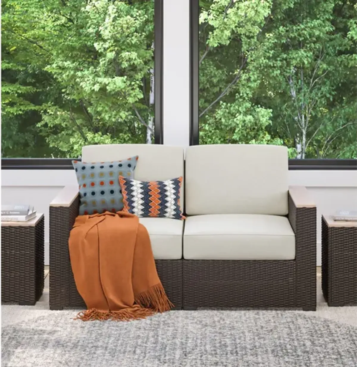 Palm Springs Outdoor Loveseat by homestyles