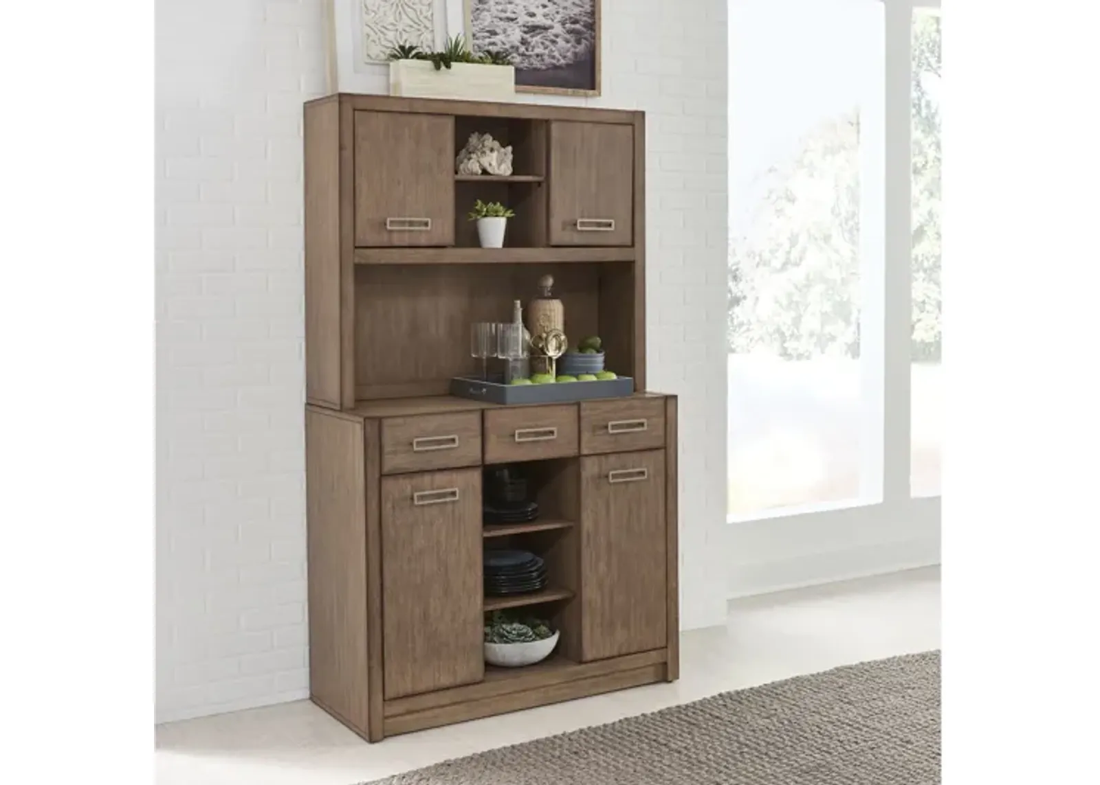 Montecito Buffet with Hutch by homestyles