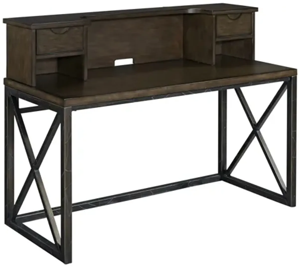 Xcel Writing Desk and Hutch by homestyles