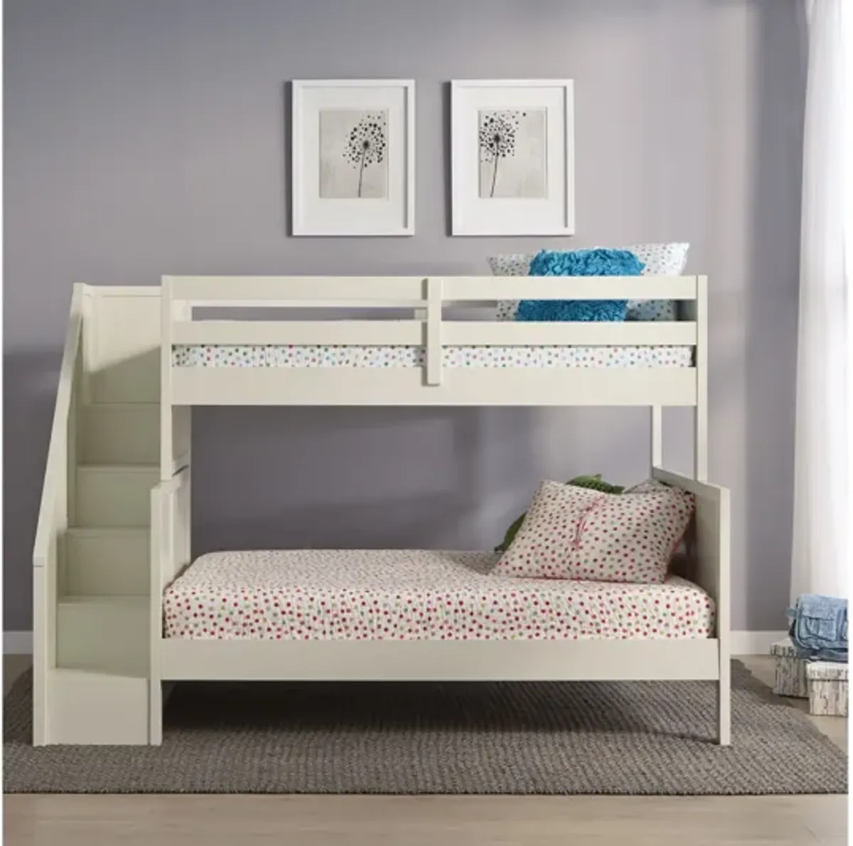 Century Twin Over Full Bunk Bed by homestyles