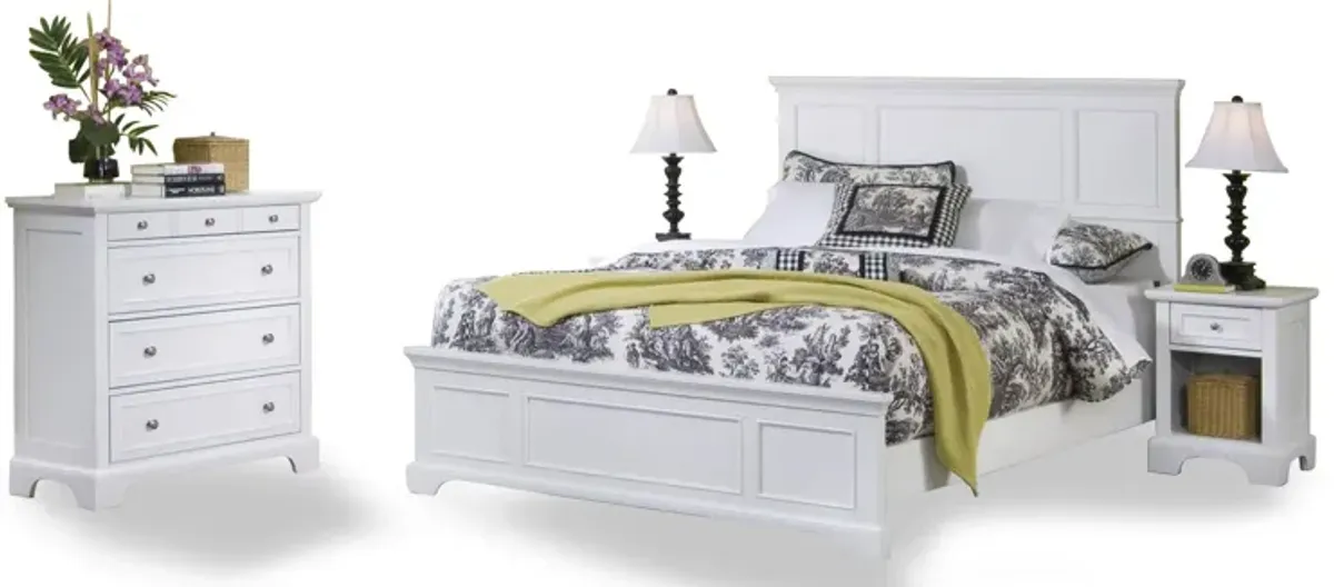 Century Queen Bed, Nightstand and Chest by homestyles