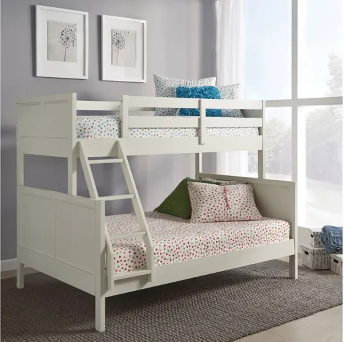 Century Twin Over Full Bunk Bed by homestyles