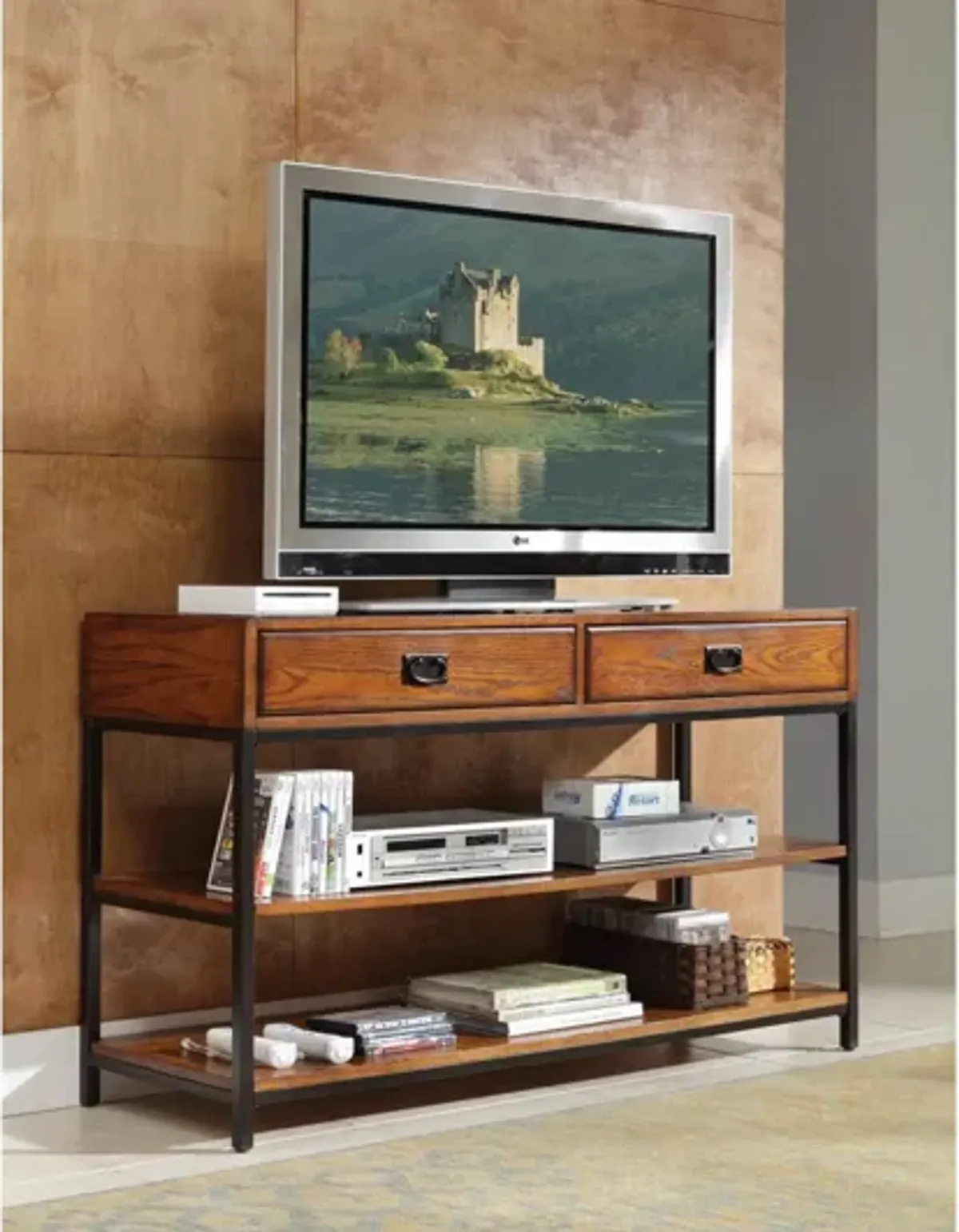 Modern Craftsman Media Console by homestyles