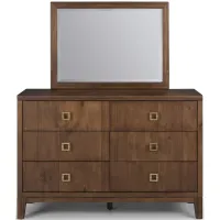 Bungalow Dresser with Mirror by homestyles