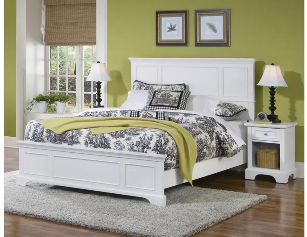 Century Queen Bed and Nightstand by homestyles