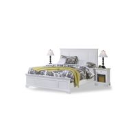 Century Queen Bed and Nightstand by homestyles