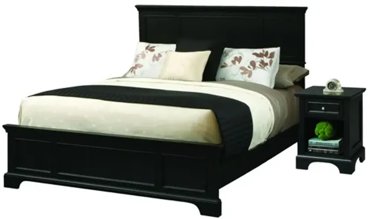 Ashford Queen Bed and Nightstand by homestyles