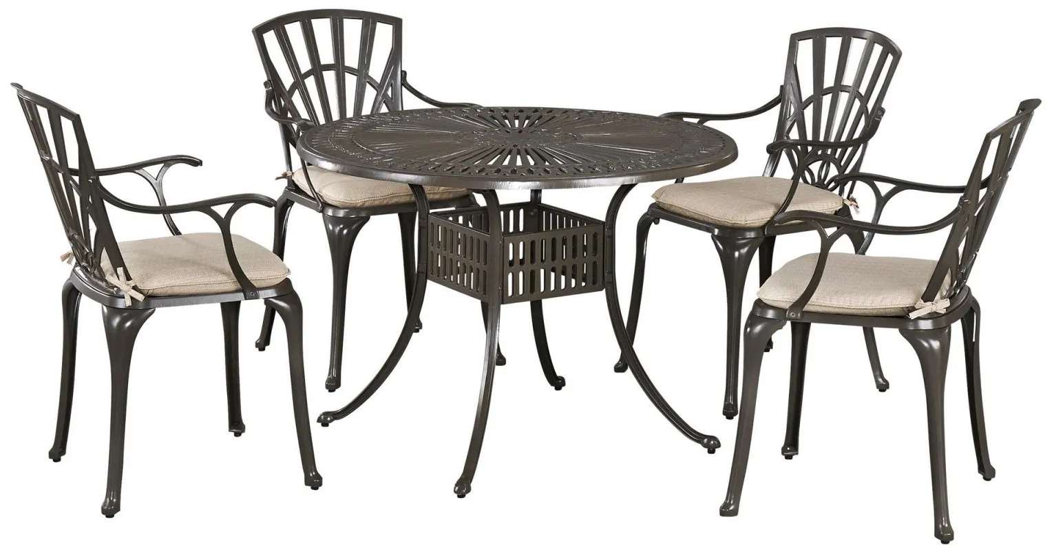 Grenada 5 Piece Outdoor Dining Set by homestyles