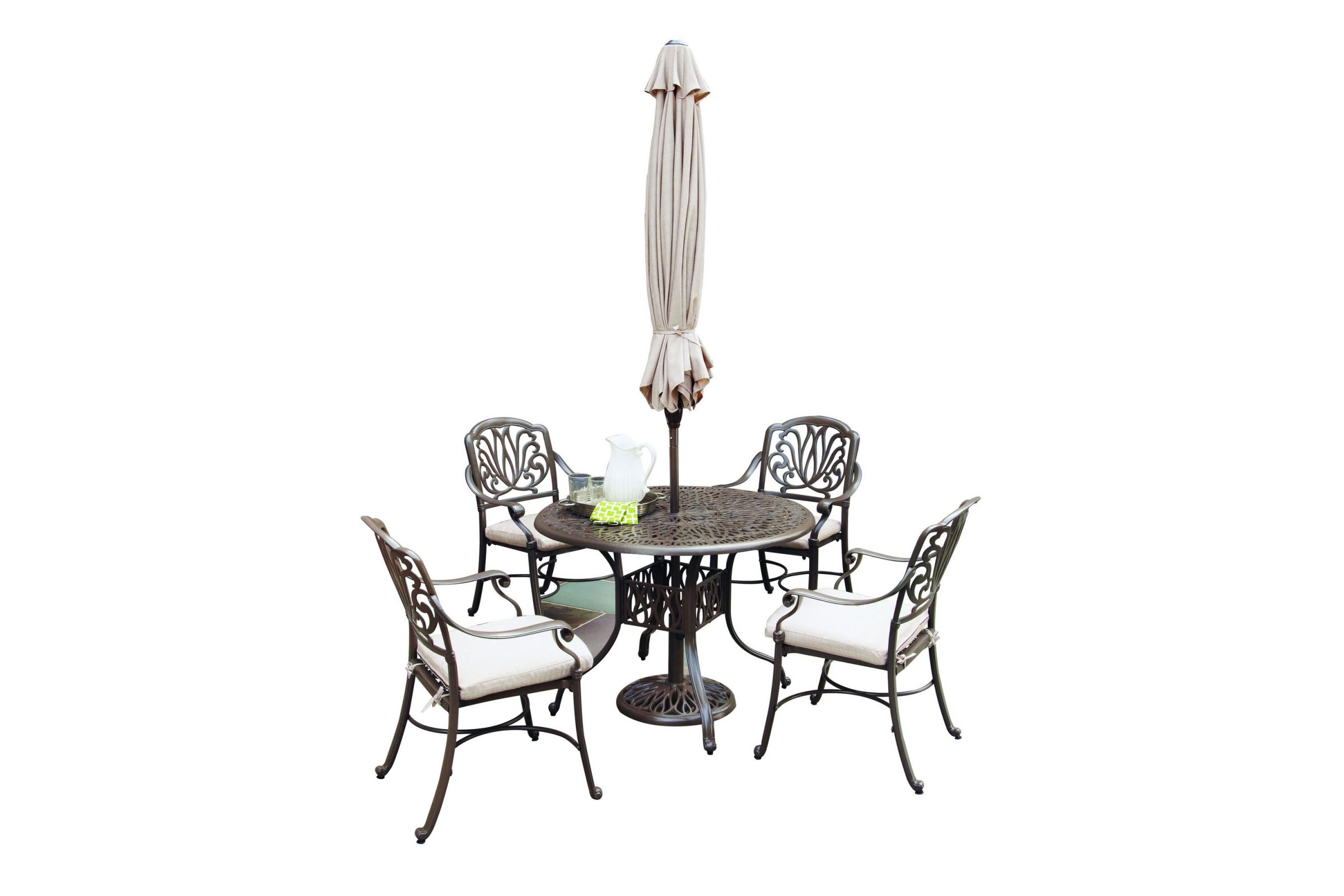 Capri 6 Piece Outdoor Dining Set by homestyles
