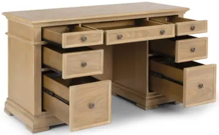 Manor House Pedestal Desk by homestyles