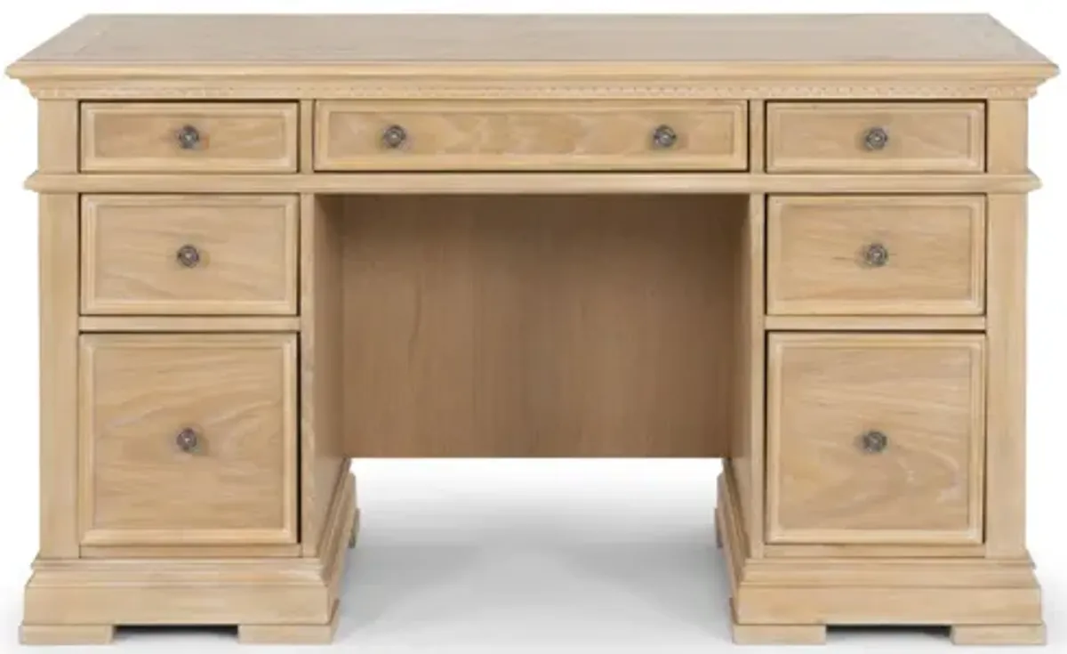 Manor House Pedestal Desk by homestyles