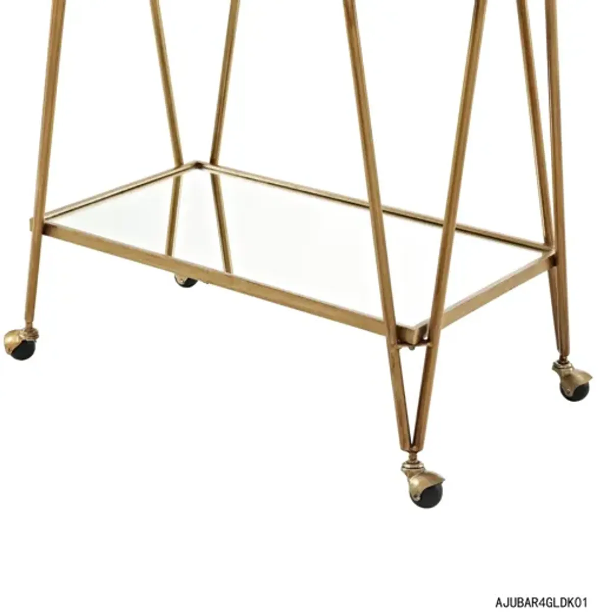 Ellie Gold Bar Cart