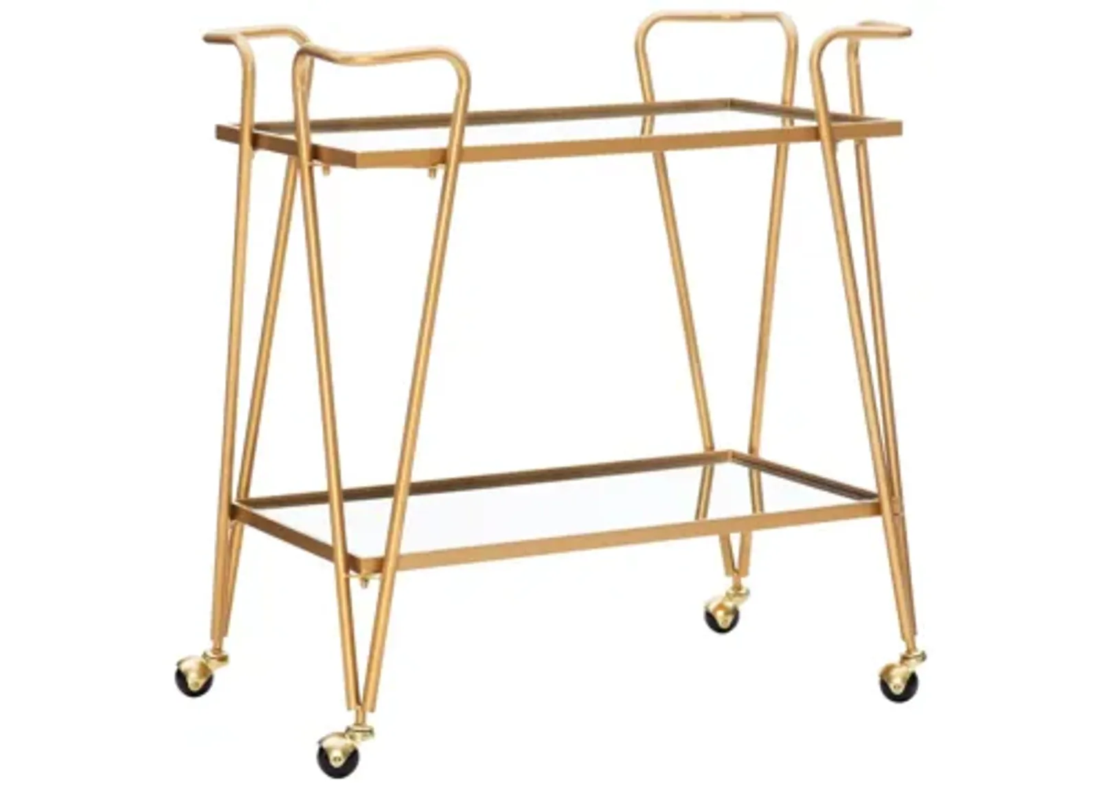 Ellie Gold Bar Cart