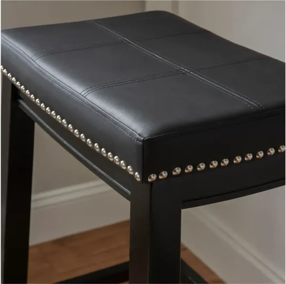 Claridge Black Counter Stool