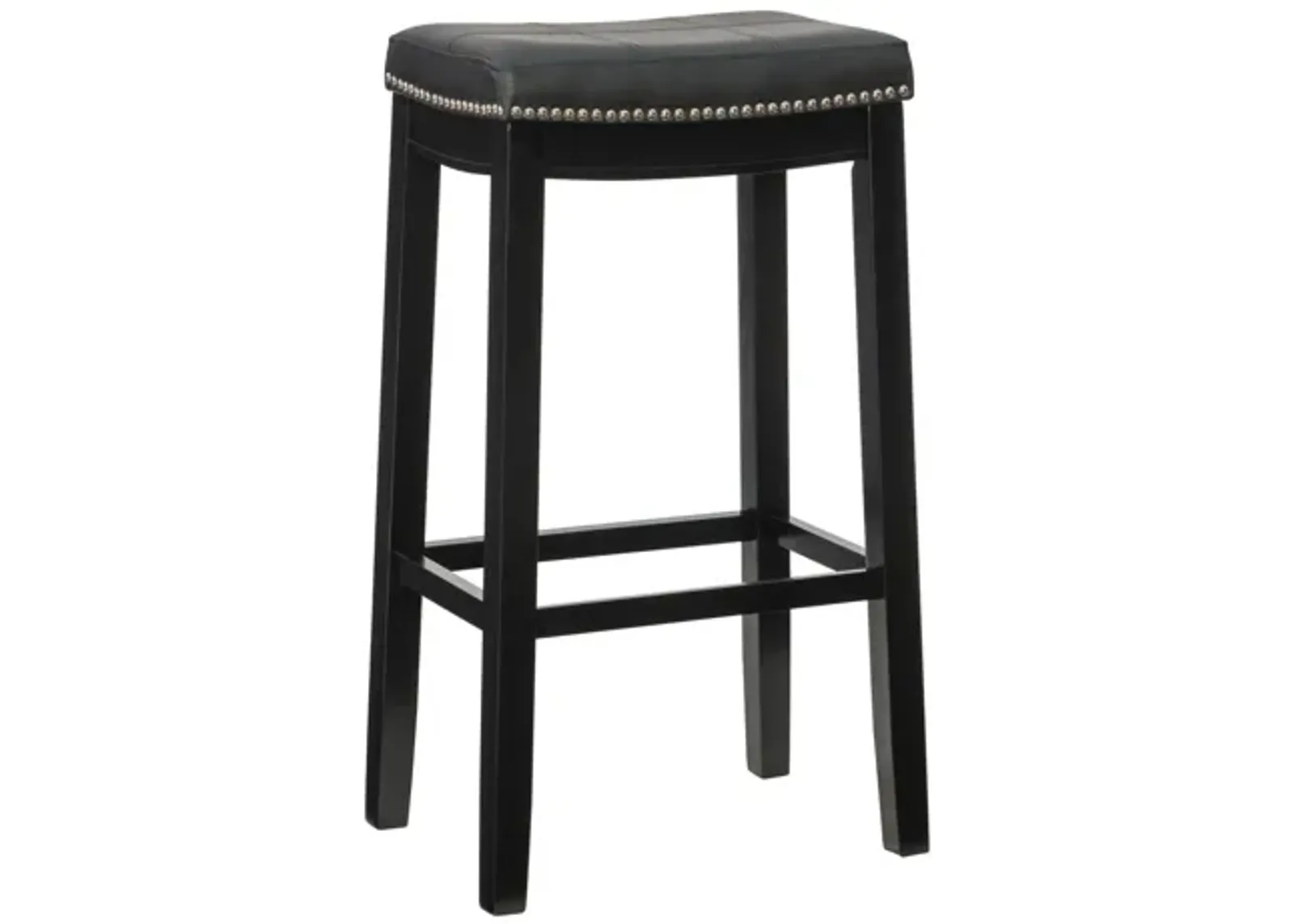 Claridge Black Counter Stool