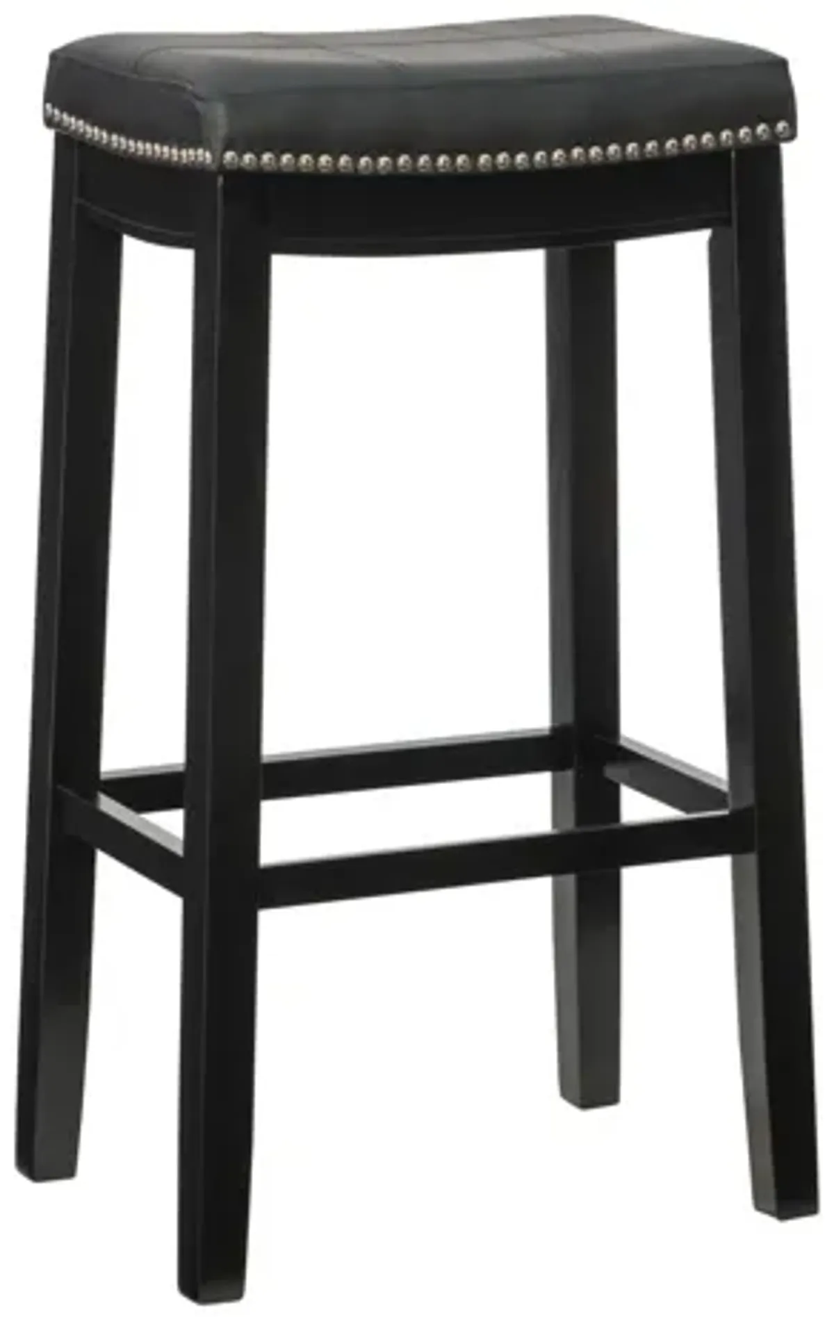 Claridge Black Counter Stool