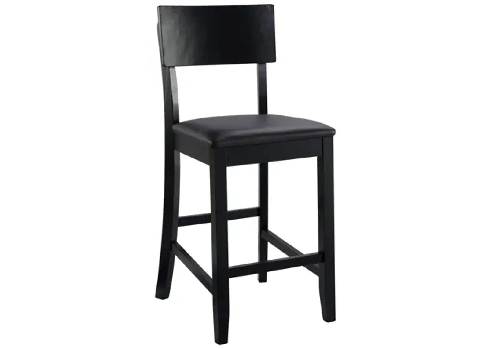 Torino Black Contemporary Counter Stool