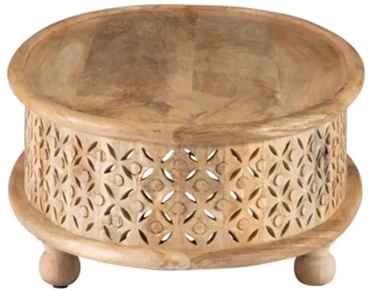 Imani Natural Oval Coffee Table