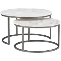 Wynter White Nesting Coffee Tables
