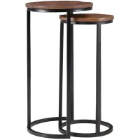 Wynter Brown Nesting Side Tables