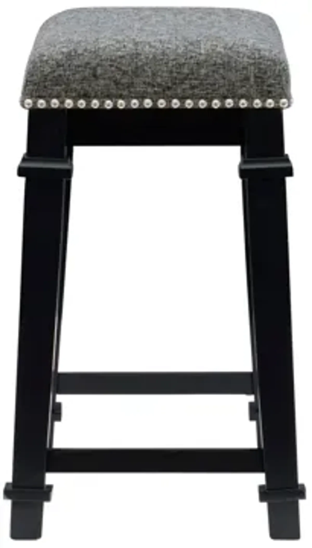 Kennedy Black Tweed Counter Stool