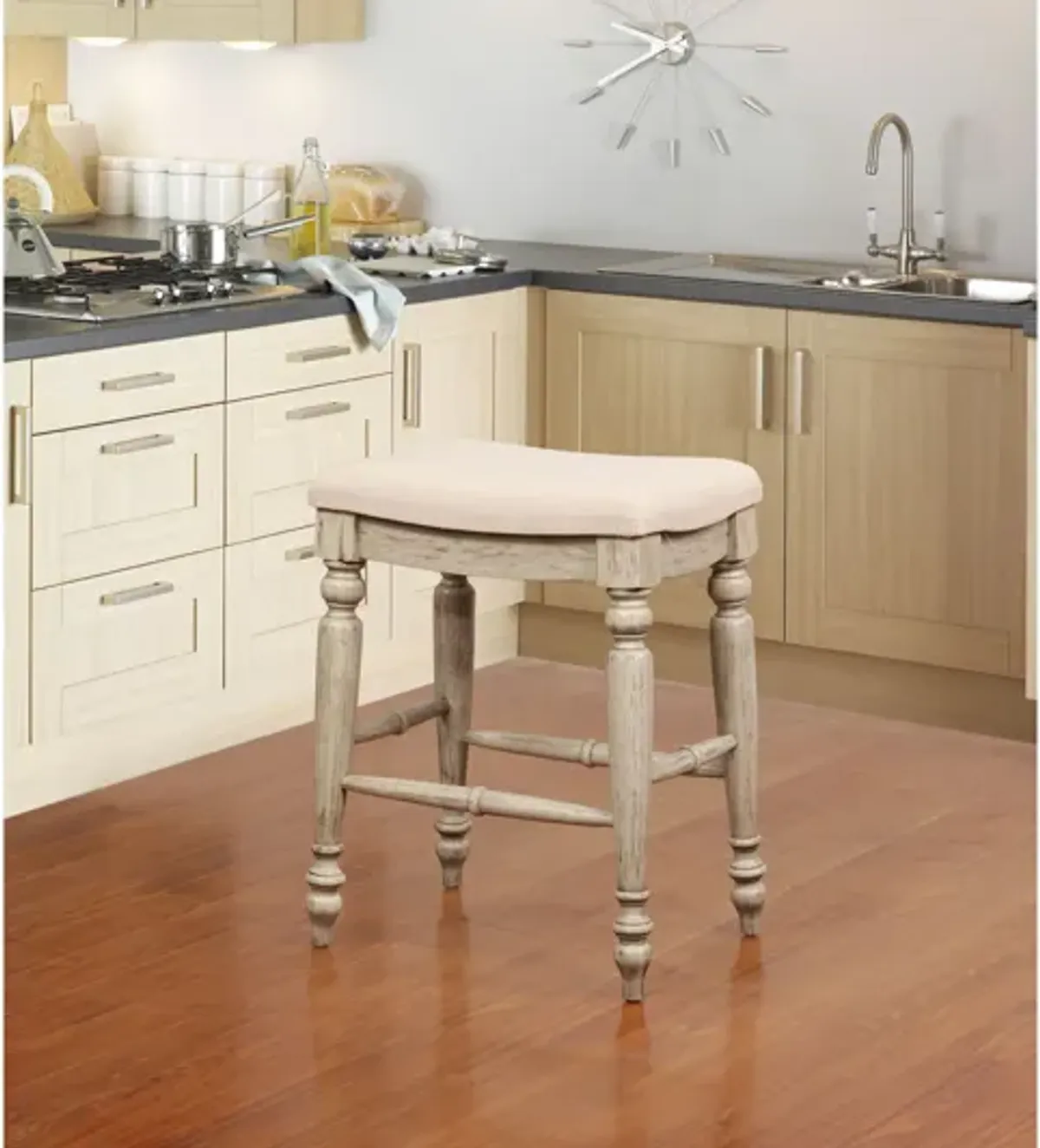 Marino Antique White Counter Stool