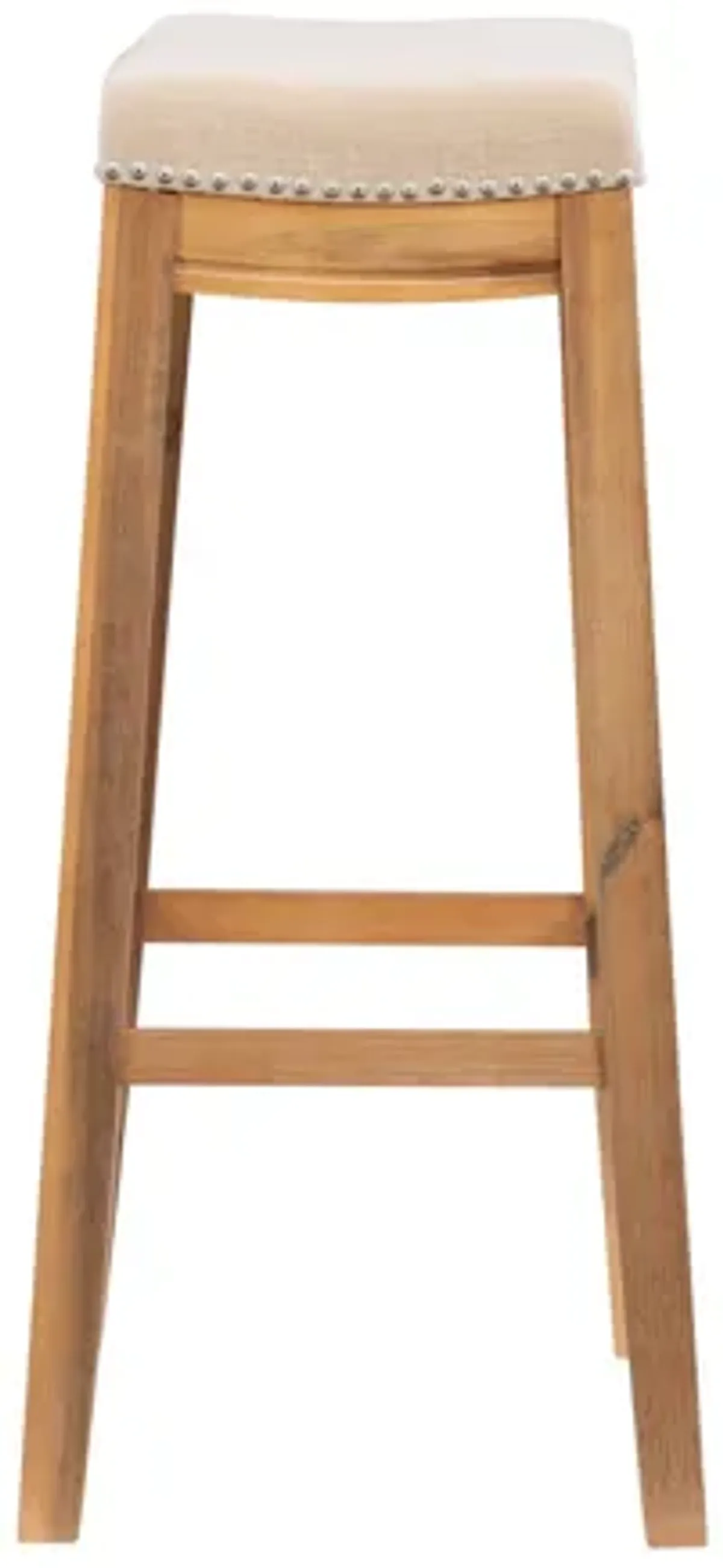 Claridge Natural Wood Bar Stool