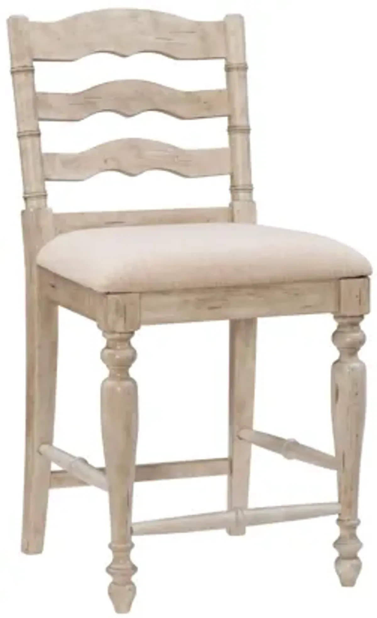 Marino White Wash Counter Stool