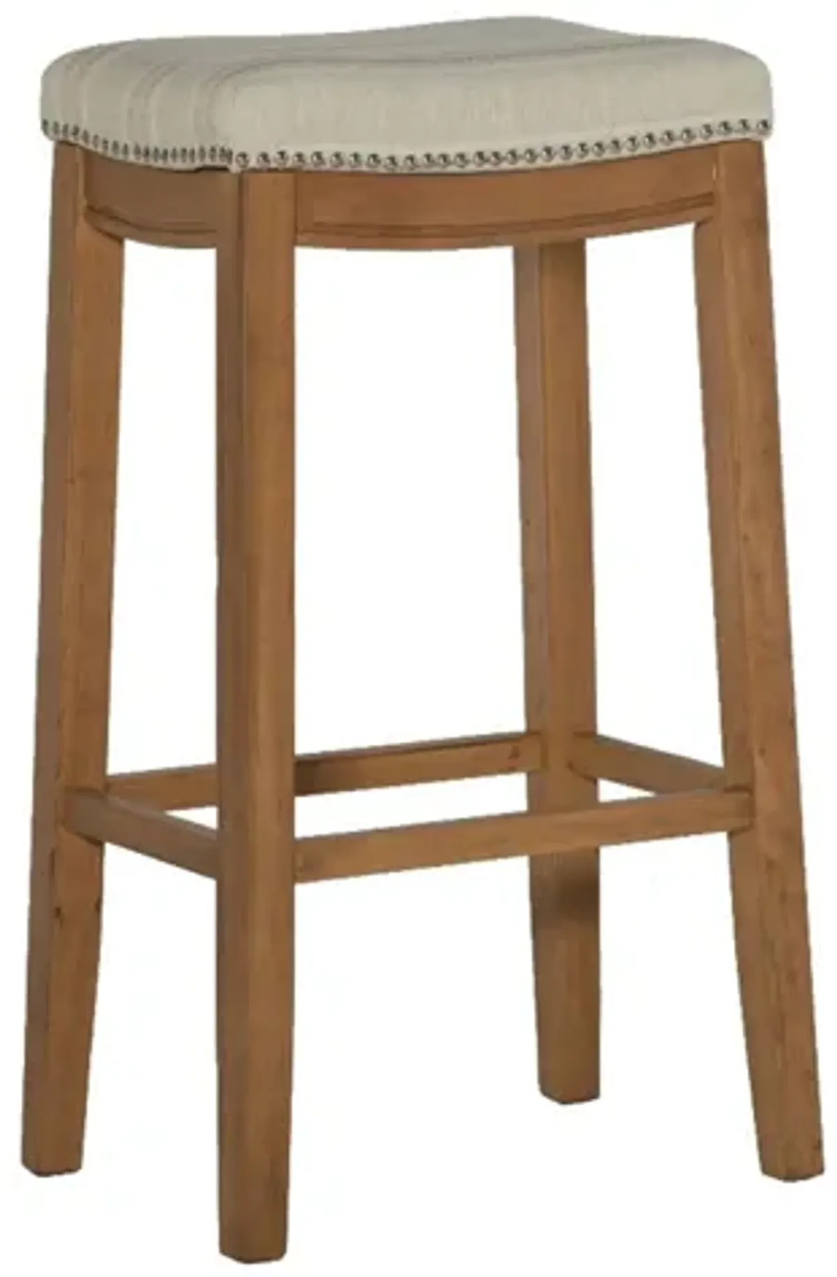 Claridge Linen Striped Barstool