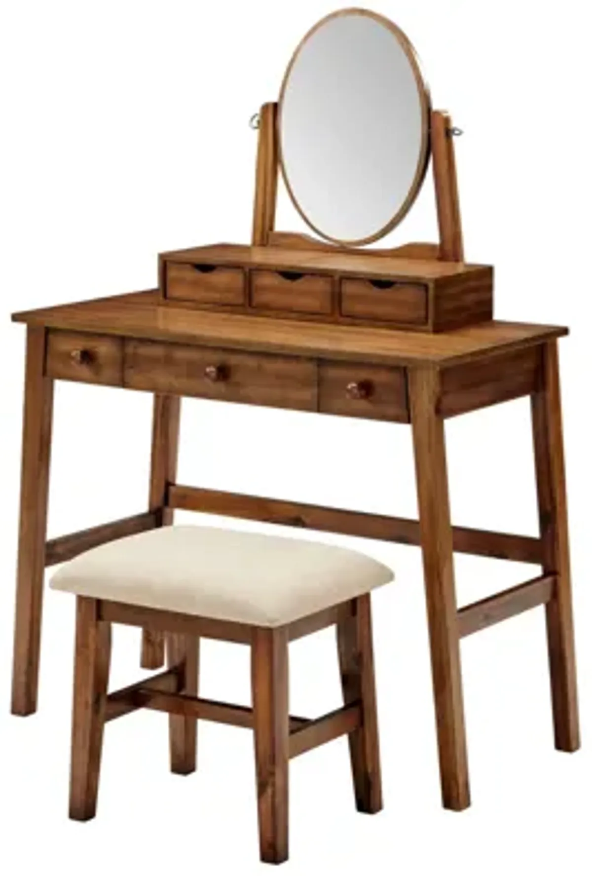 Emery Walnut Vanity Set