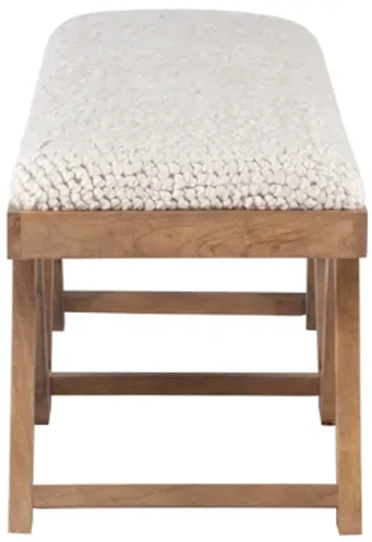 Benicio Brown Upholstered Bench