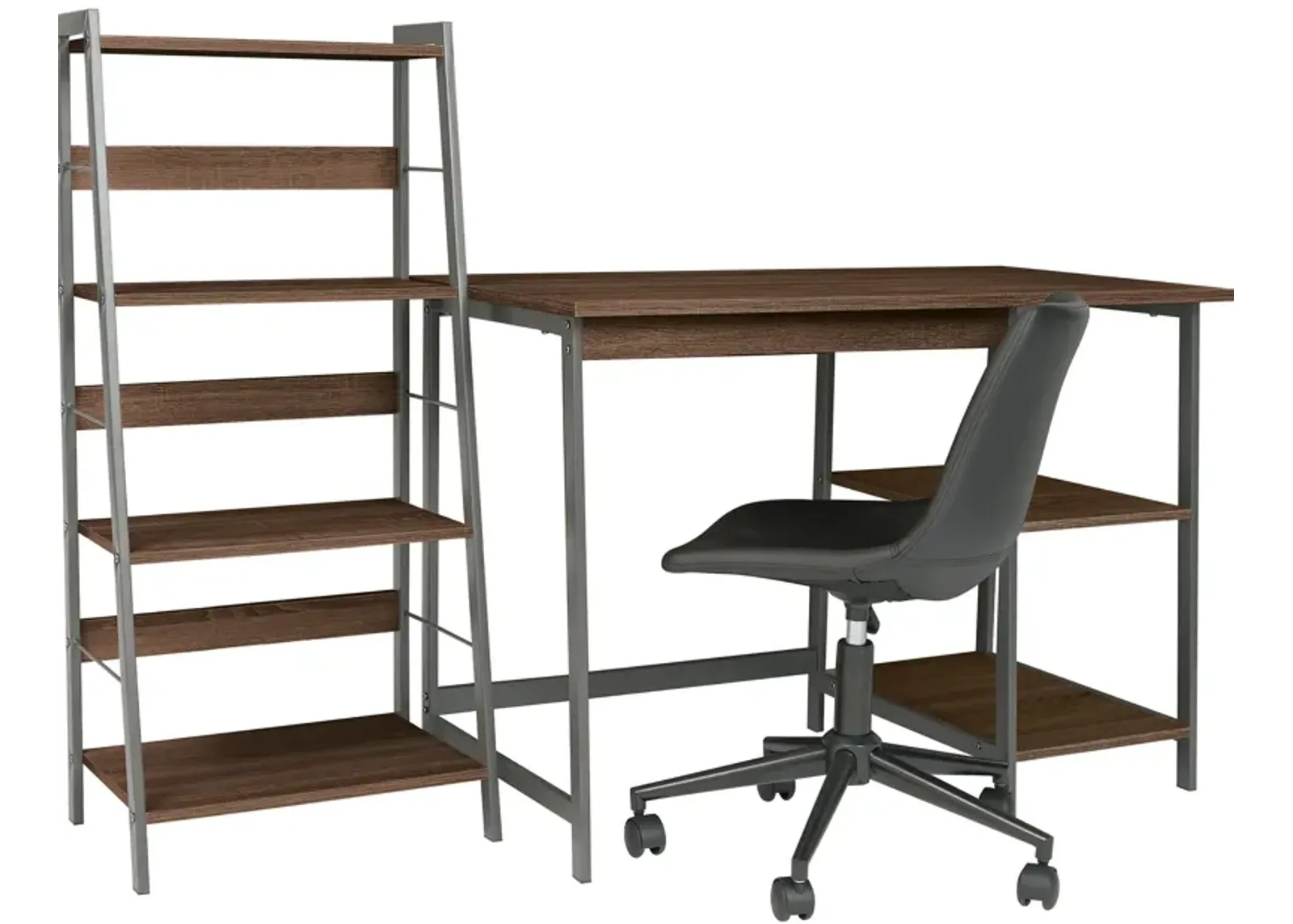 Soho Desk with Bookcase