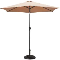 Taupe Umbrella + Base