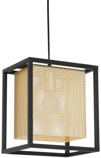 Yves Ceiling Lamp Gold & Black