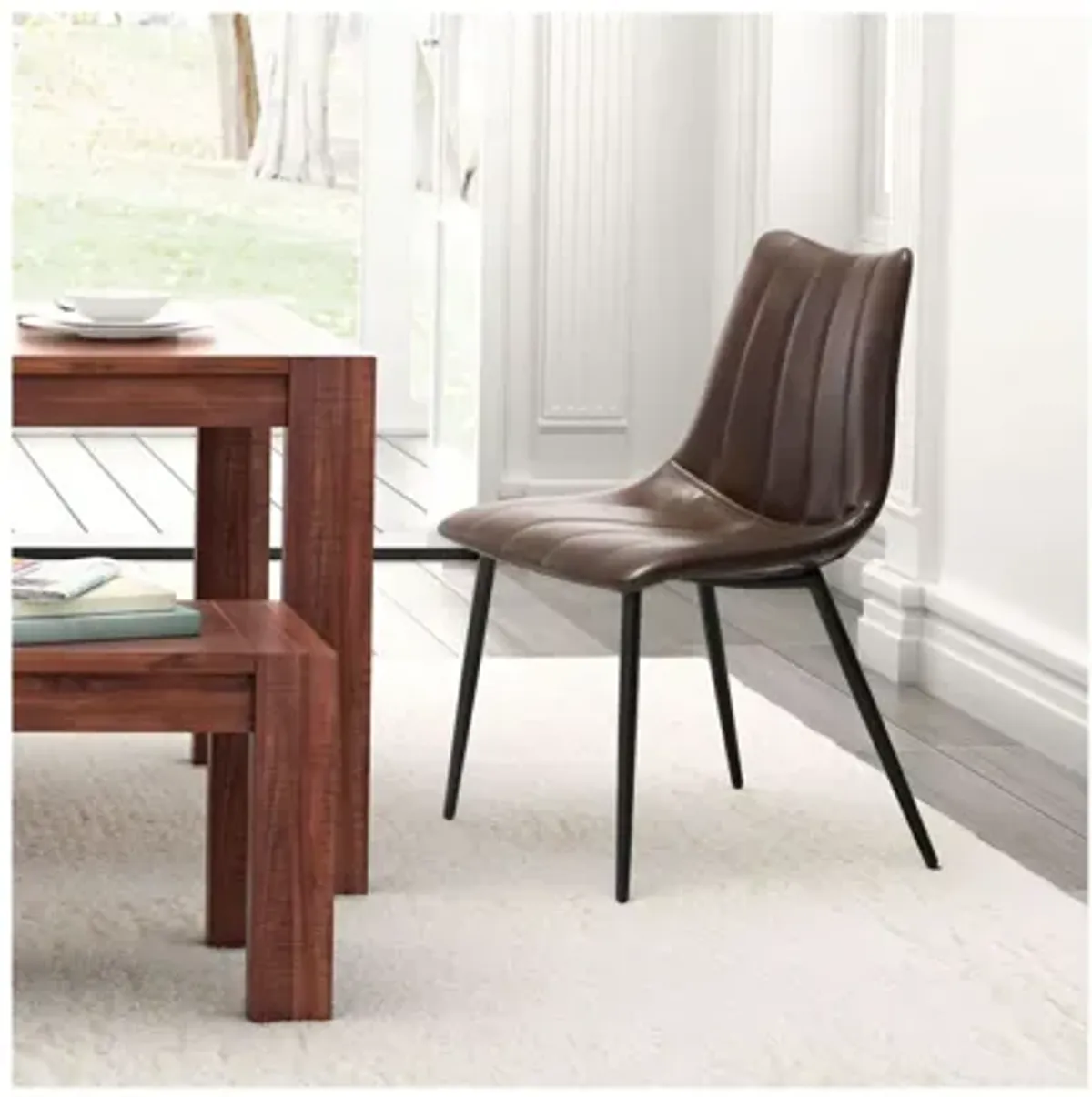 Norwich Dining Chair (Set of 2) Brown