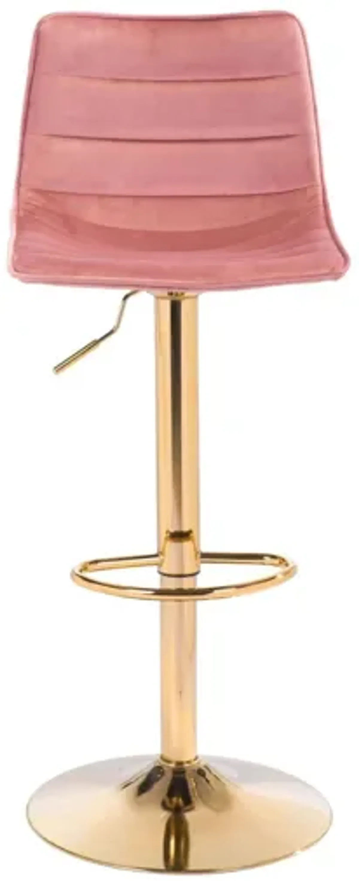 Prima Bar Chair Pink & Gold