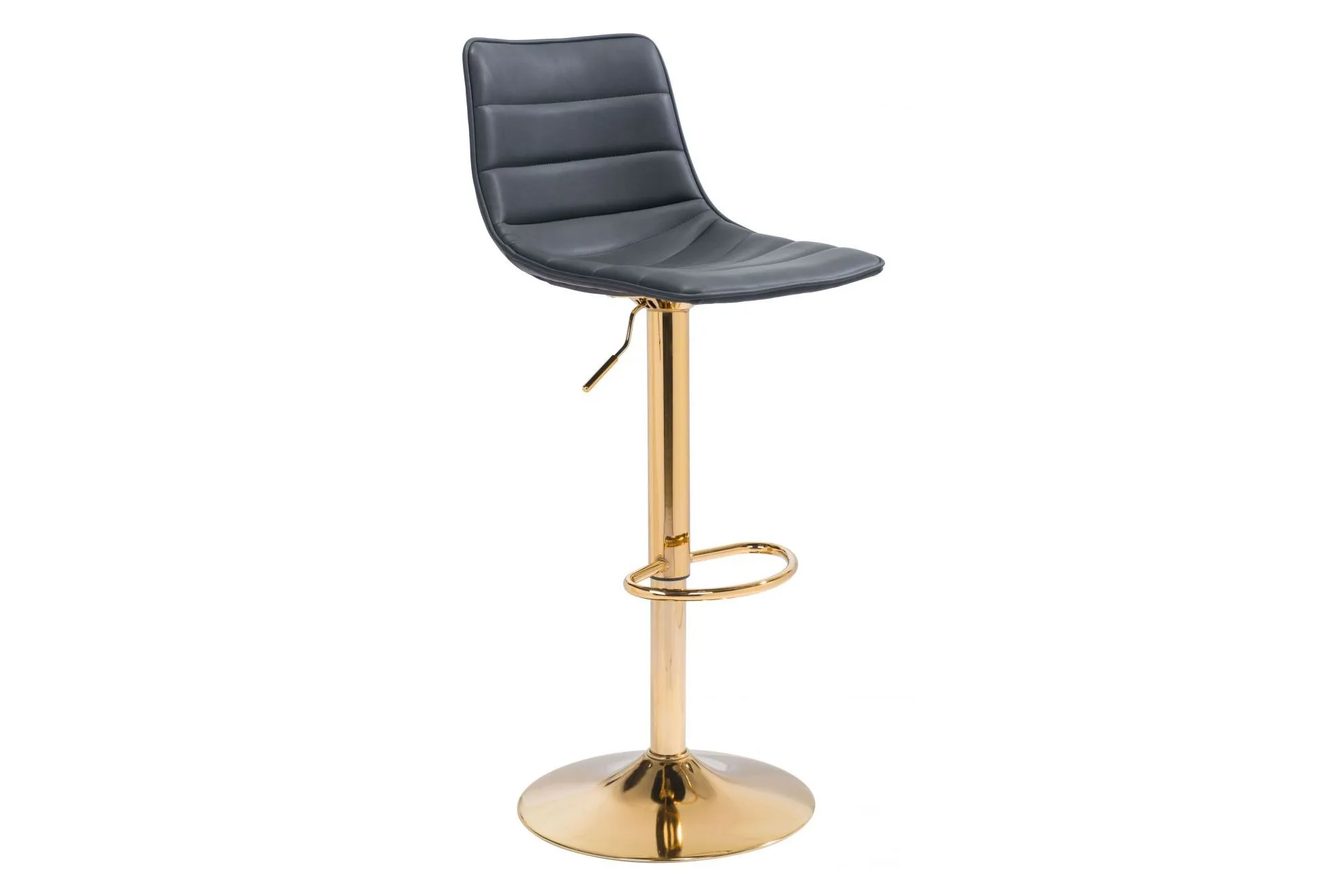 Prima Bar Chair Black & Gold