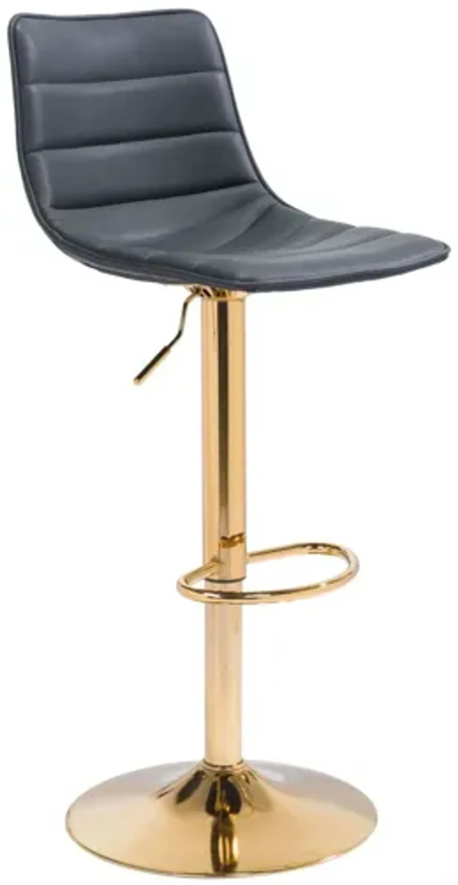 Prima Bar Chair Black & Gold