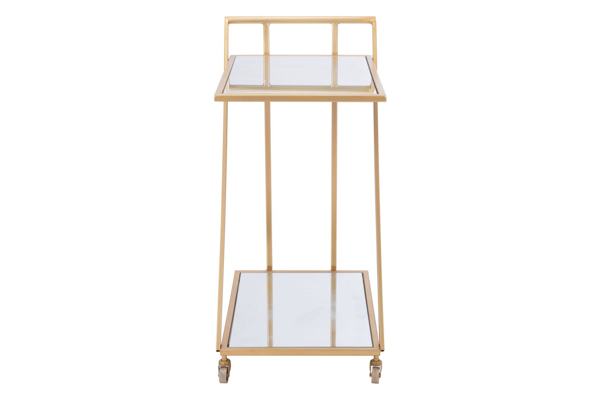 Alto Bar Cart Mirror & Gold