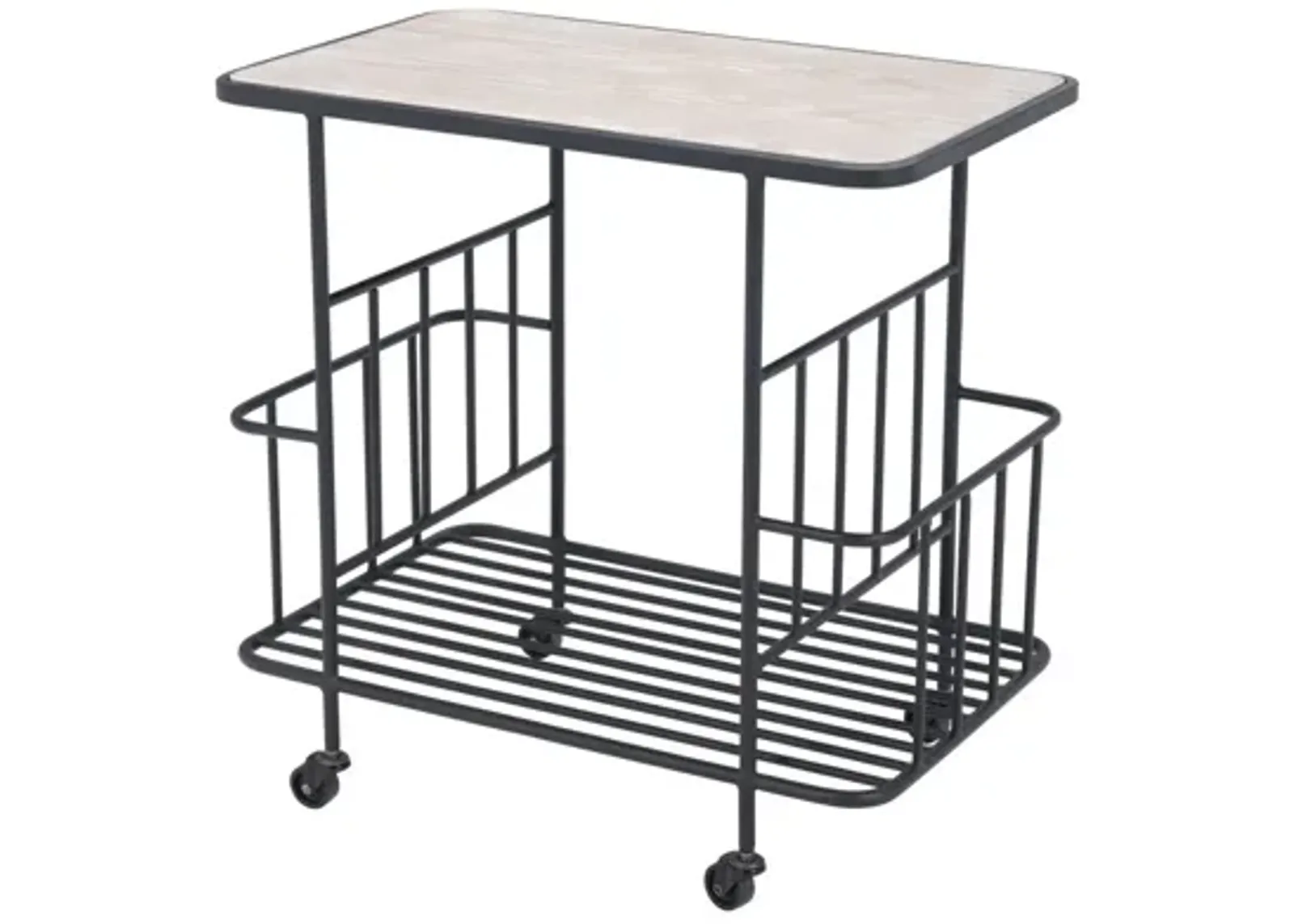 Argus Bar Cart Black