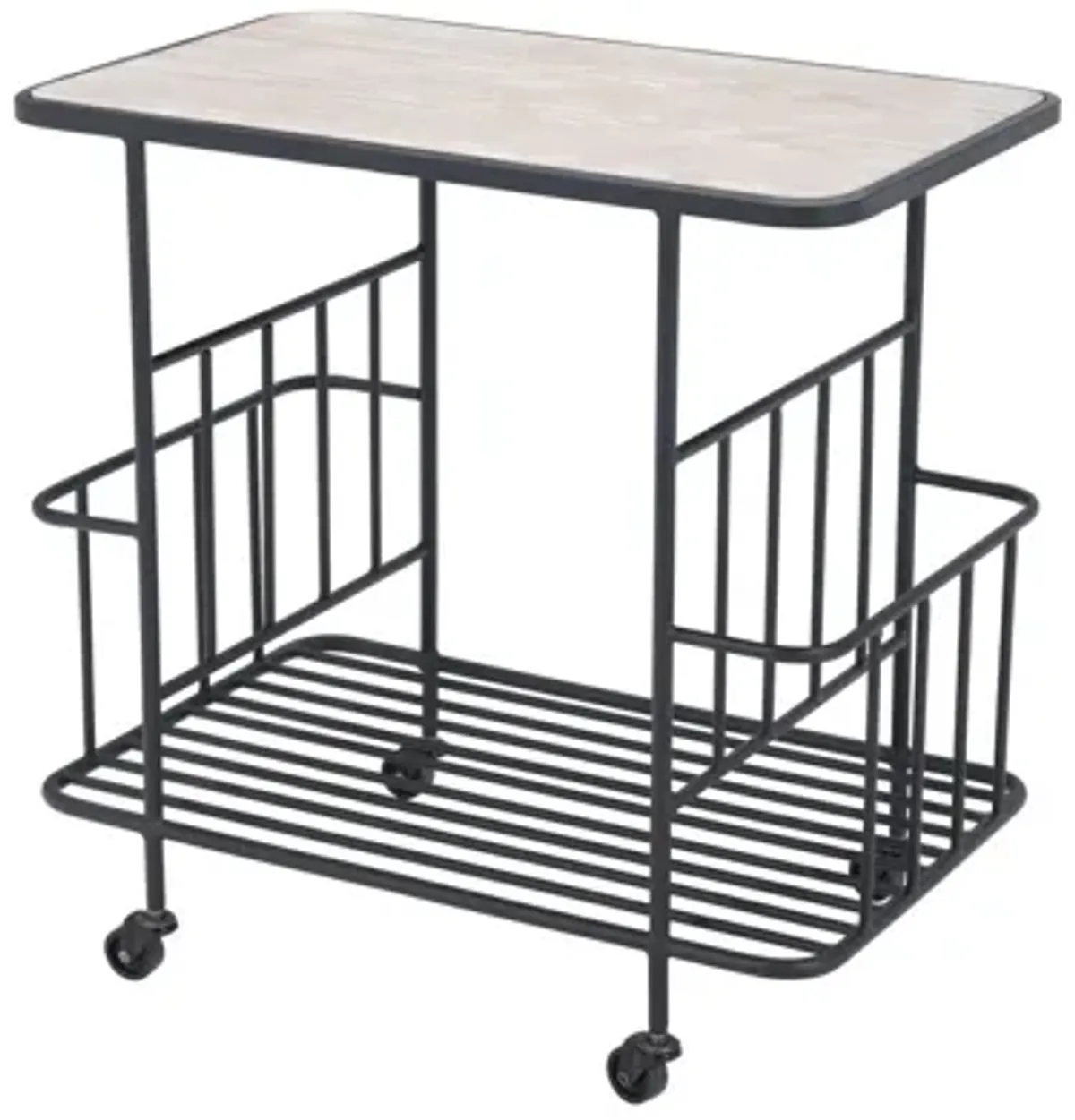 Argus Bar Cart Black