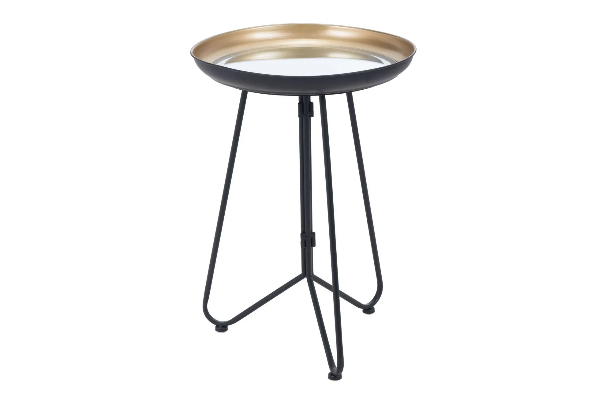 Foley Accent Table Gold & Black